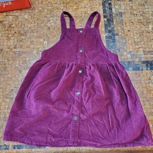 Maroon Corduroy 4T dress